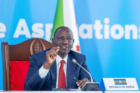 Kenyan President William Ruto